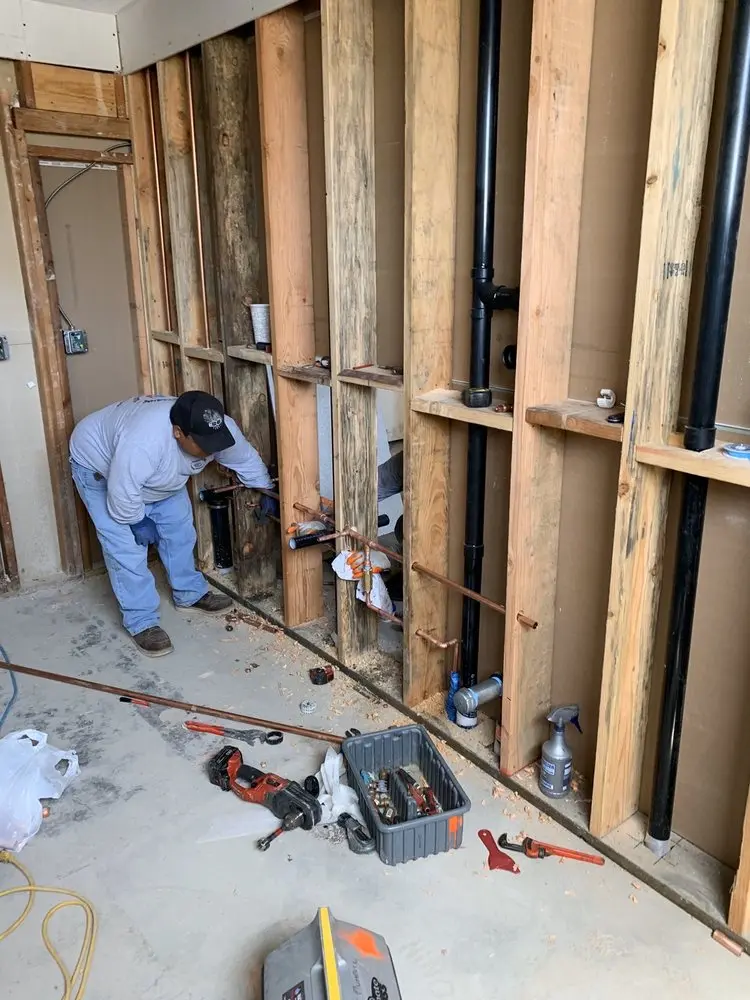 Commercial rough-in plumbing for Commercial Plumbing in Bay Port Colony